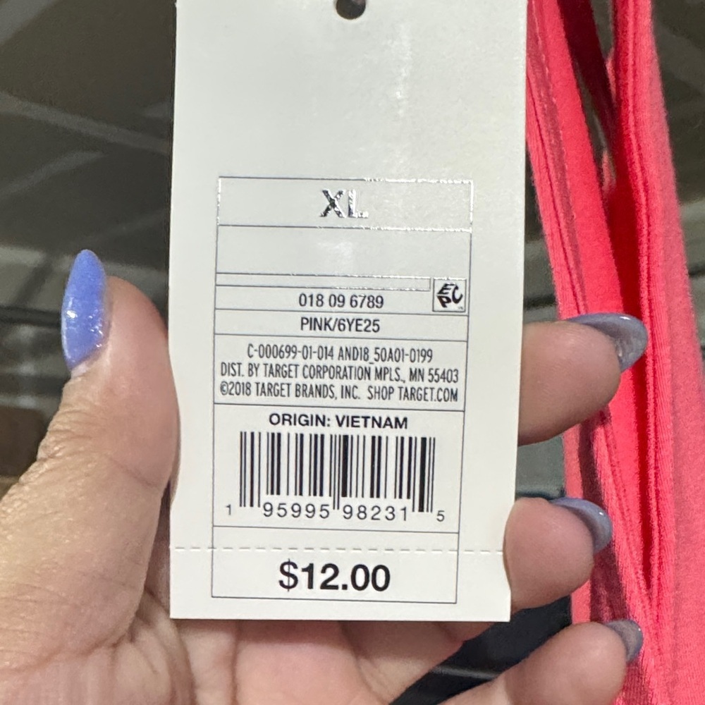 Size XL A New Day Coral Sleeveless Dress - Picture 3 of 3